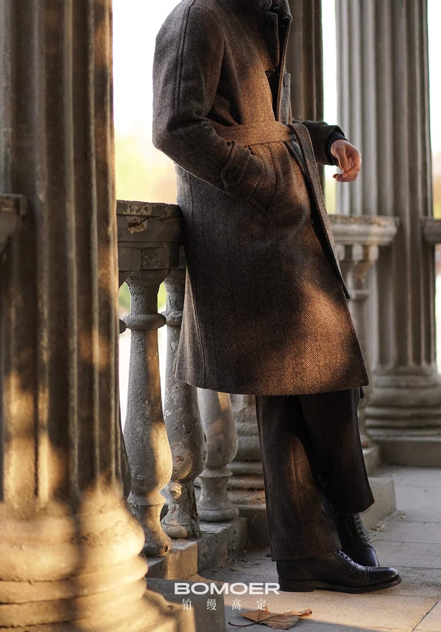 优雅永不过时,巴尔玛肯大衣（Balmacaan Overcoat)