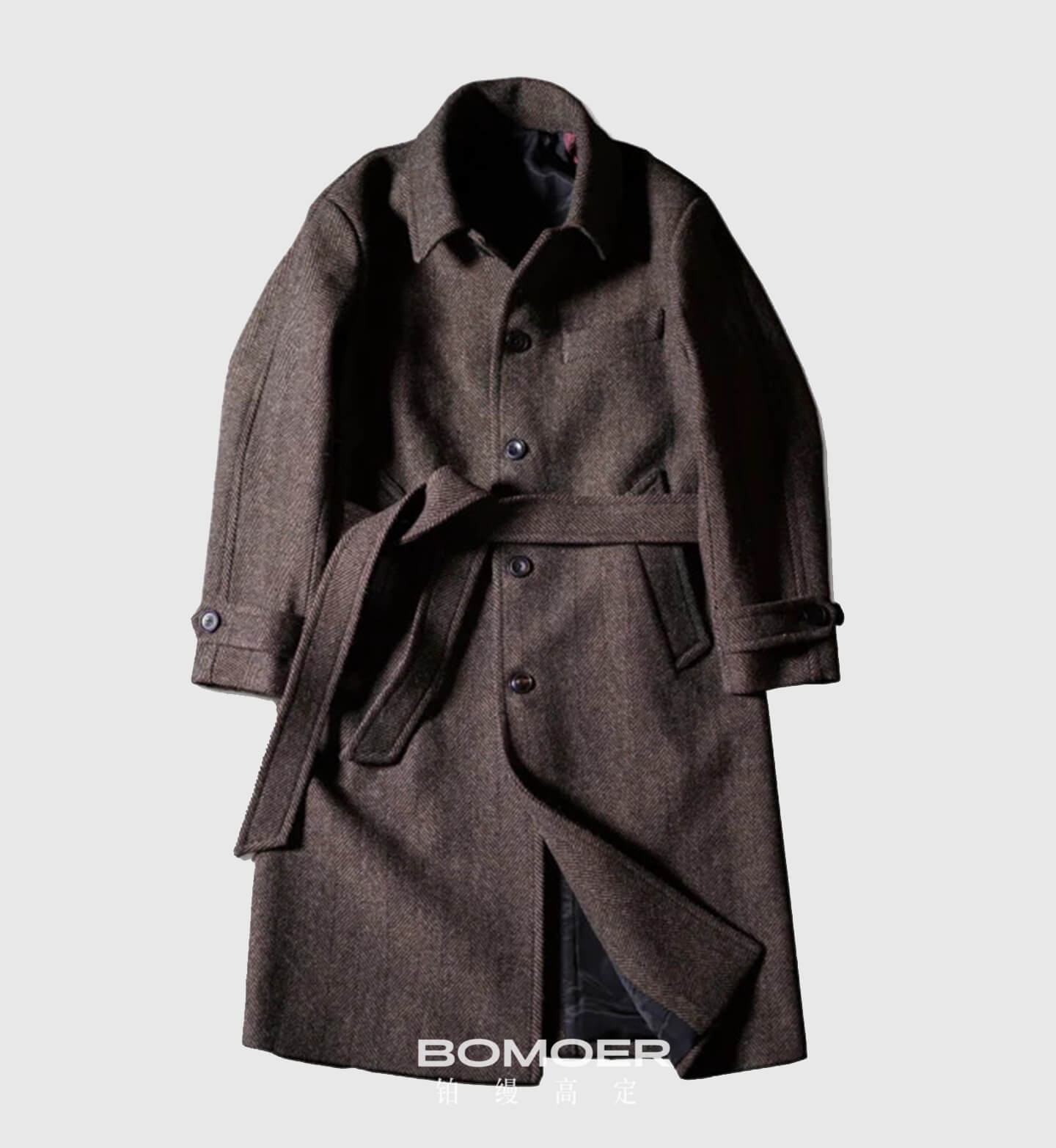 优雅永不过时,巴尔玛肯大衣（Balmacaan Overcoat)