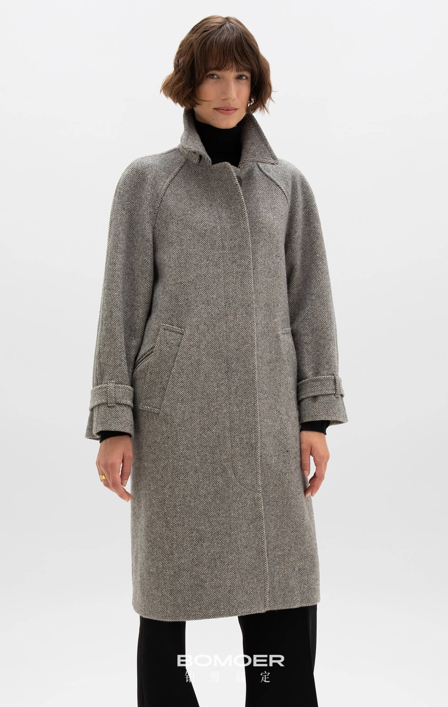 优雅永不过时,巴尔玛肯大衣（Balmacaan Overcoat)