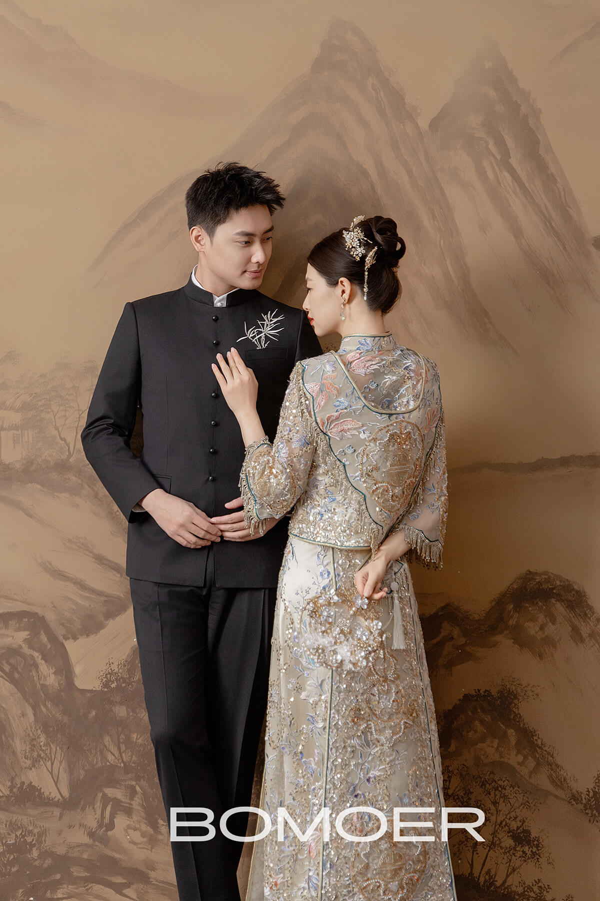 BOMOER铂缦上海婚礼新郎西服定制款式介绍