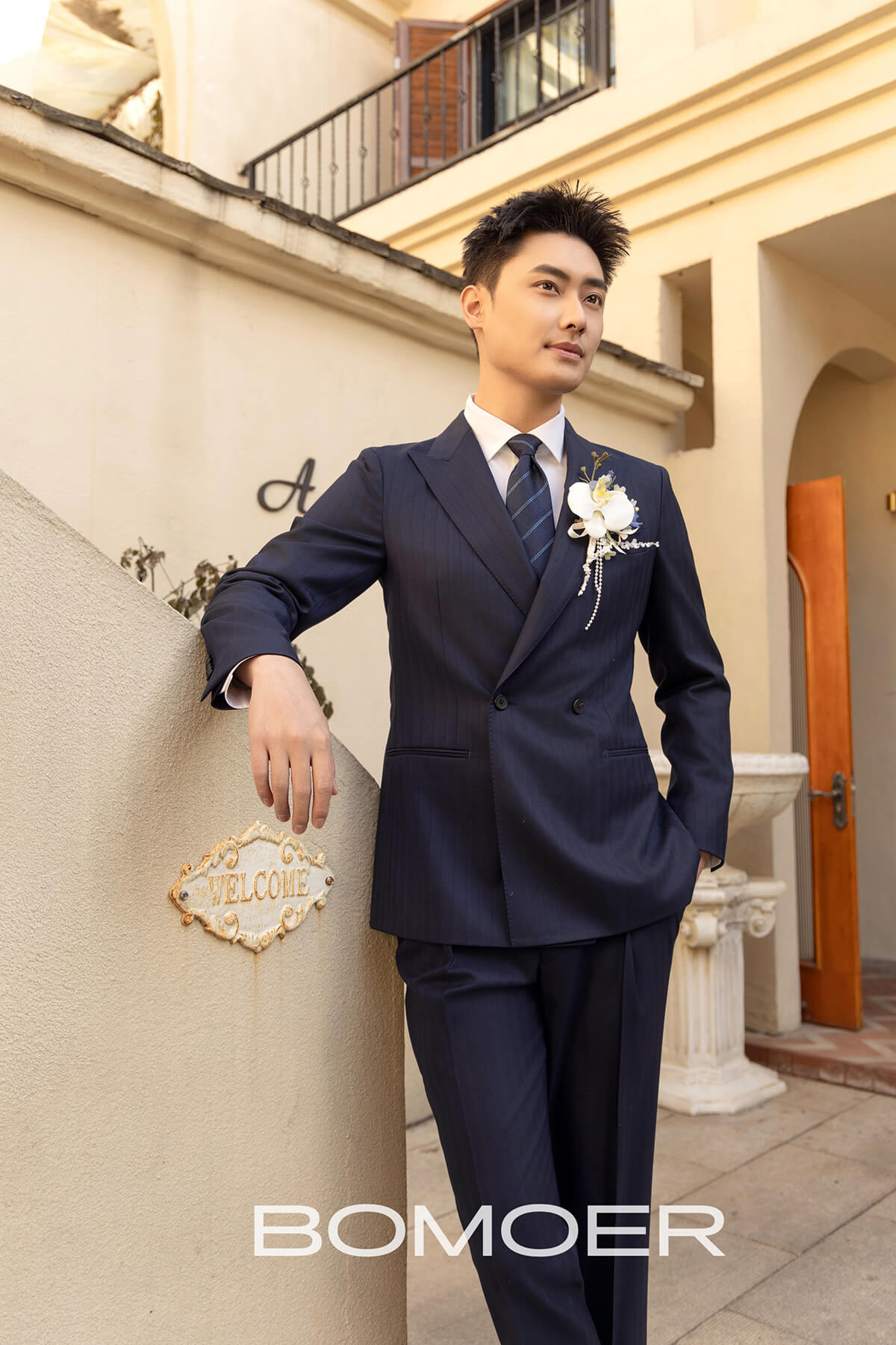 BOMOER铂缦上海婚礼新郎西服定制款式介绍