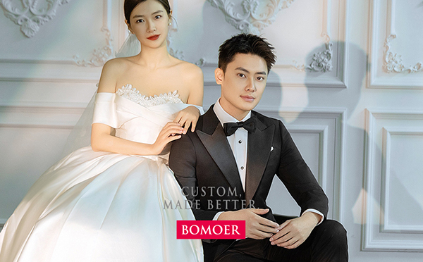 BOMOER铂缦婚礼新郎西服定制款式分享